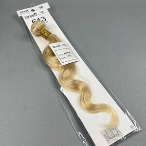 18” Body Wave #613 Platinum Blonde Unprocessed Brazilian Human Hair Extensions